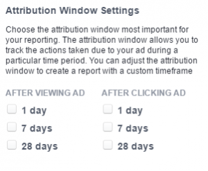 Facebook analitika: Konverziós időtartam módosítása