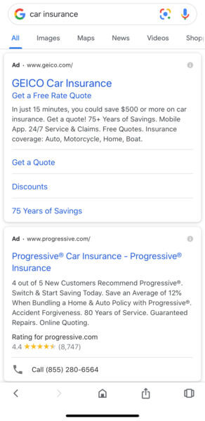 google ads teszt headline